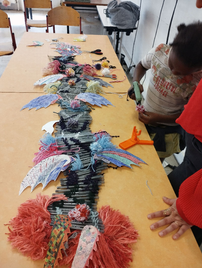 Assemblage des éléments