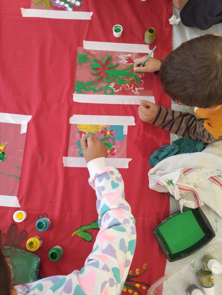 Atelier 'Mille mains, mille fleurs'