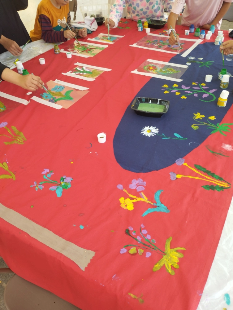 Atelier 'Mille mains, mille fleurs'